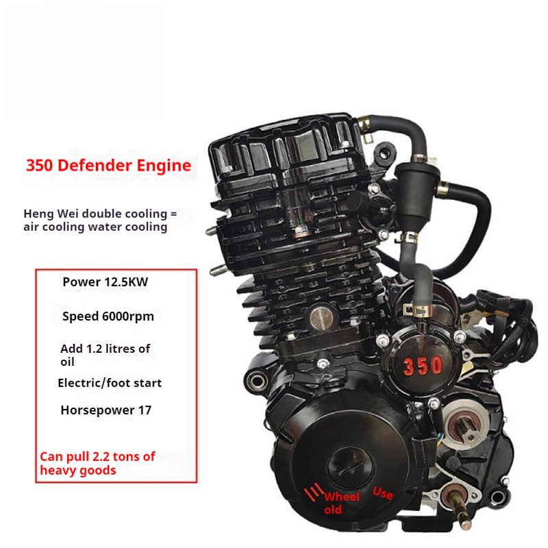 Engine Motorcycle Bicycle Engine Motorcycle Motor 350cc Three-Wheeled Motorcycle Engine