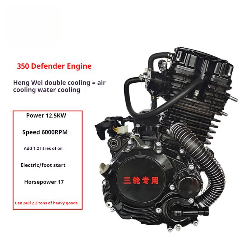 Engine Motorcycle Bicycle Engine Motorcycle Motor 350cc Three-Wheeled Motorcycle Engine