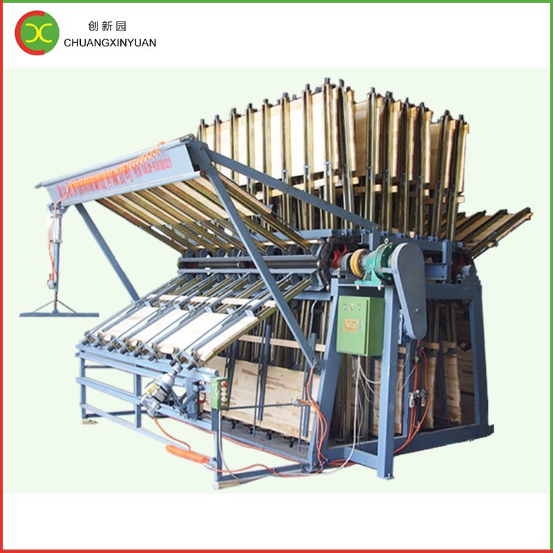 Pneumatic Clamp Wood Panel Compose Carrier Machine
