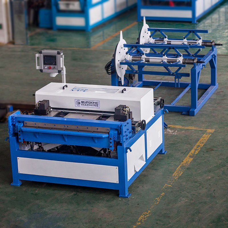 HVAC Duct Forming Machine Air Duct Production Line Manufacture Auto Line 3 Ductwork Machines