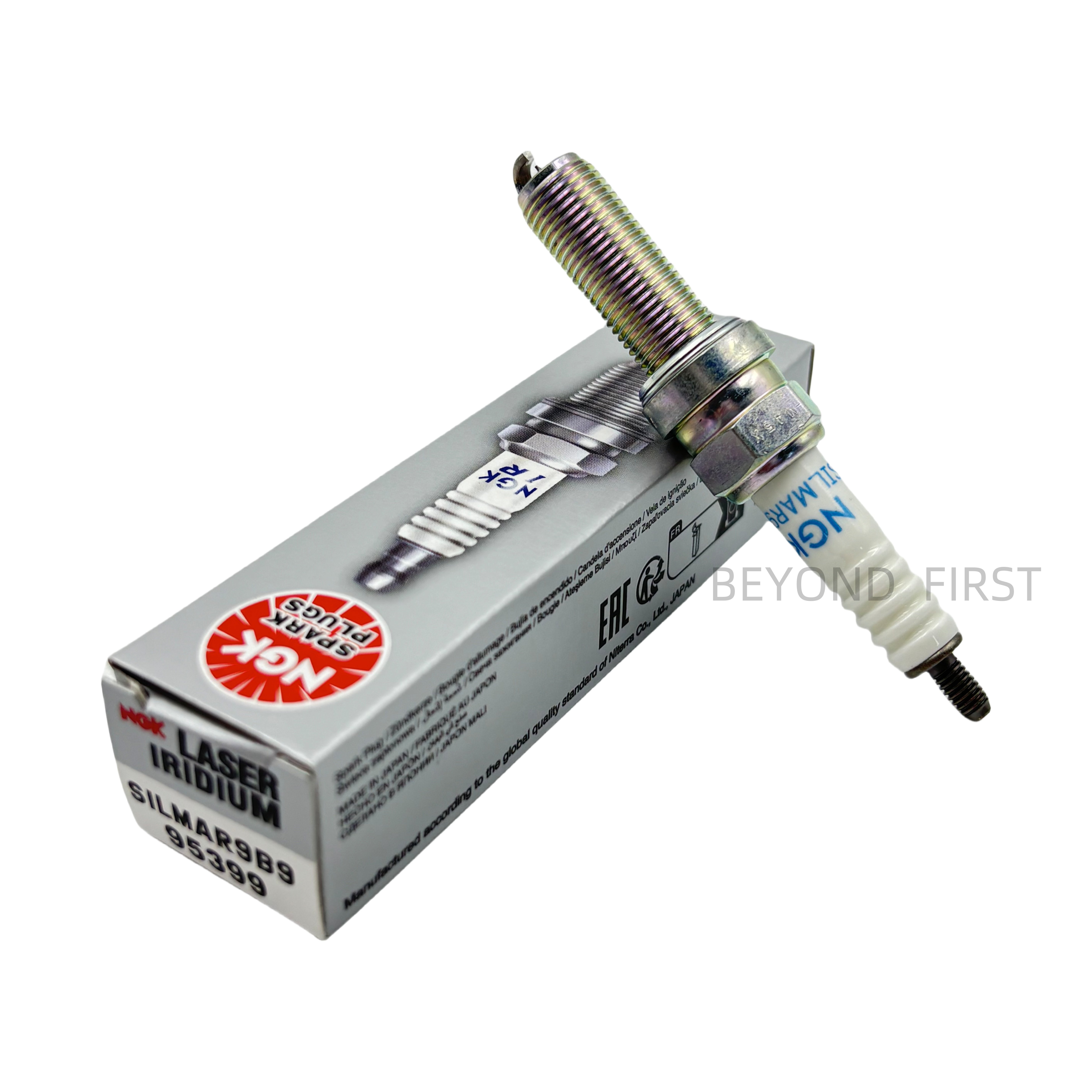 Original NGK Bujias Motorcycle Engine Spark Plugs 95399 SILMAR9B9 for KAWASAKI Ninja ZX-10R , 2016~ , 1000CC Ninja250 250CC