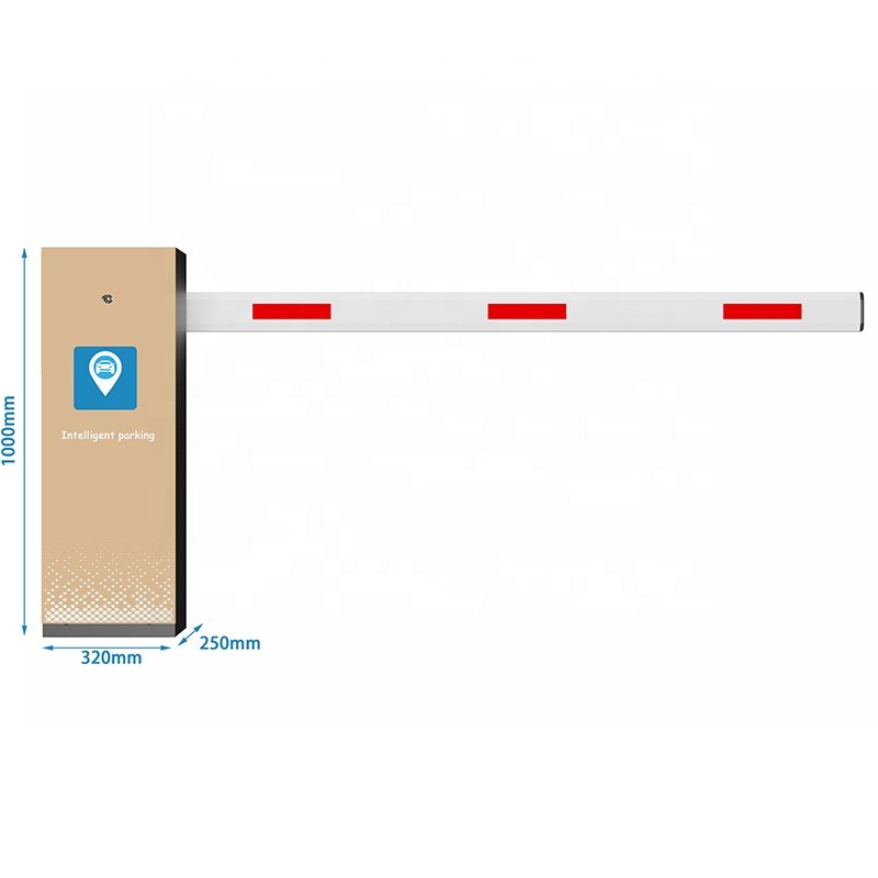 5 M Parking 6m Automatic Boom Barriers Bar Gate Narrow Design High Quality Barrier Gate