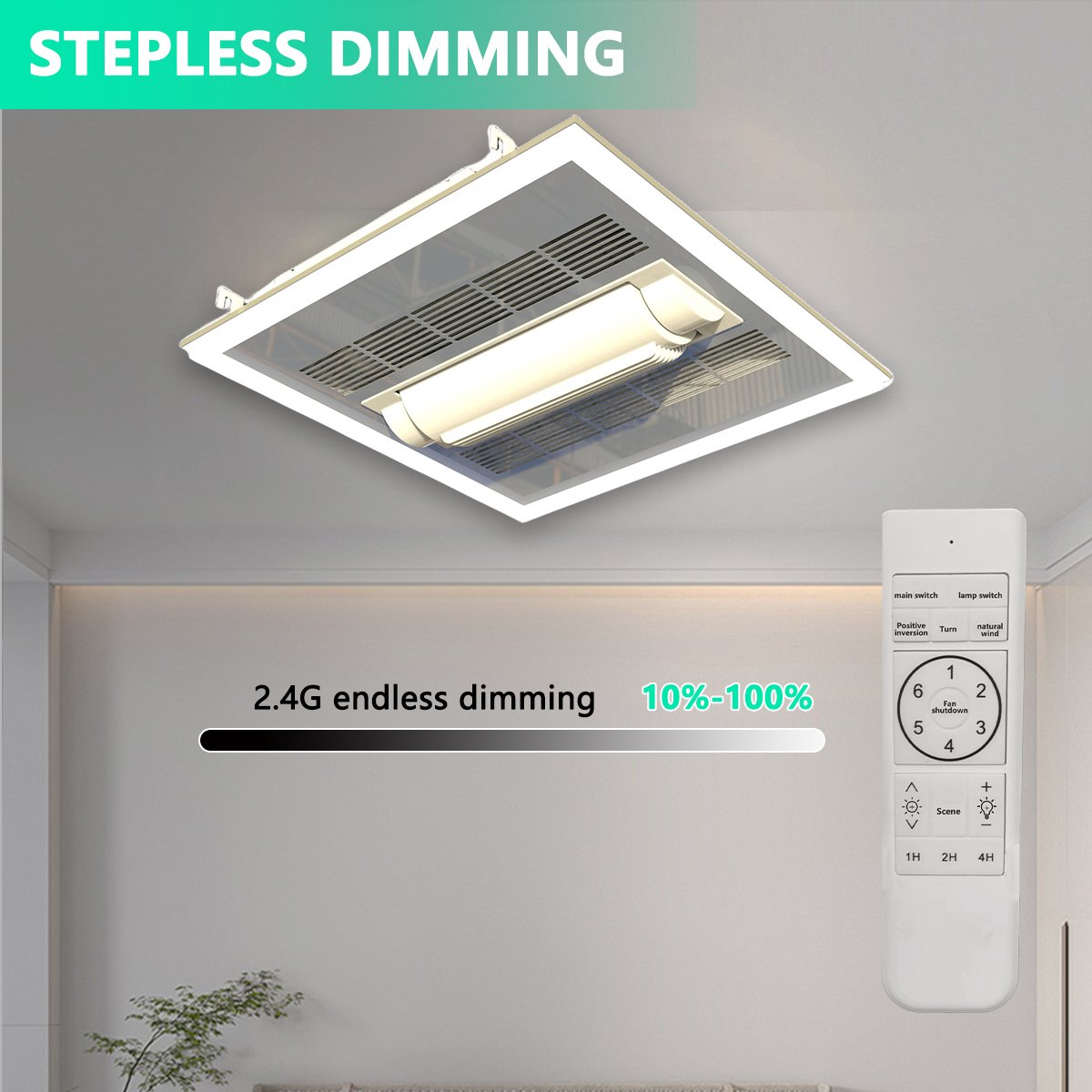 Best Selling New Star Shape Lighting Ceiling Fans Lights WIth Remote Control