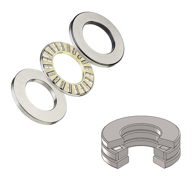 Hot Sales Thrust Roller Bearing 81104 81105 81106 81107 81108 81103 81110 for Machinery Industries