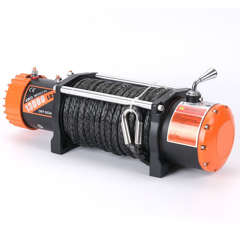 DAO Best Selling 13500lbs 24v or 12v Black Electric AUTO Atv Odm Diameter 64mm 220mm 12VDC 13500 Lbs