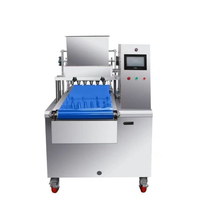 Automatic Chocolate Chip Cookie Depositor Manual Biscuit Make Machine for Small Business