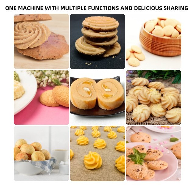 Automatic Chocolate Chip Cookie Depositor Manual Biscuit Make Machine for Small Business