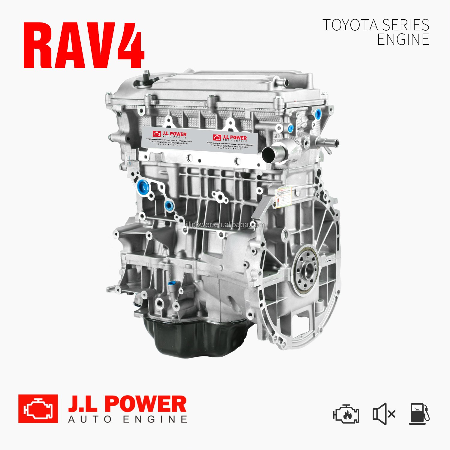 100% Hot Tested 2.4L Displacement 2AZ-FE Engine Assembly Auto Motor for Toyota RAV4