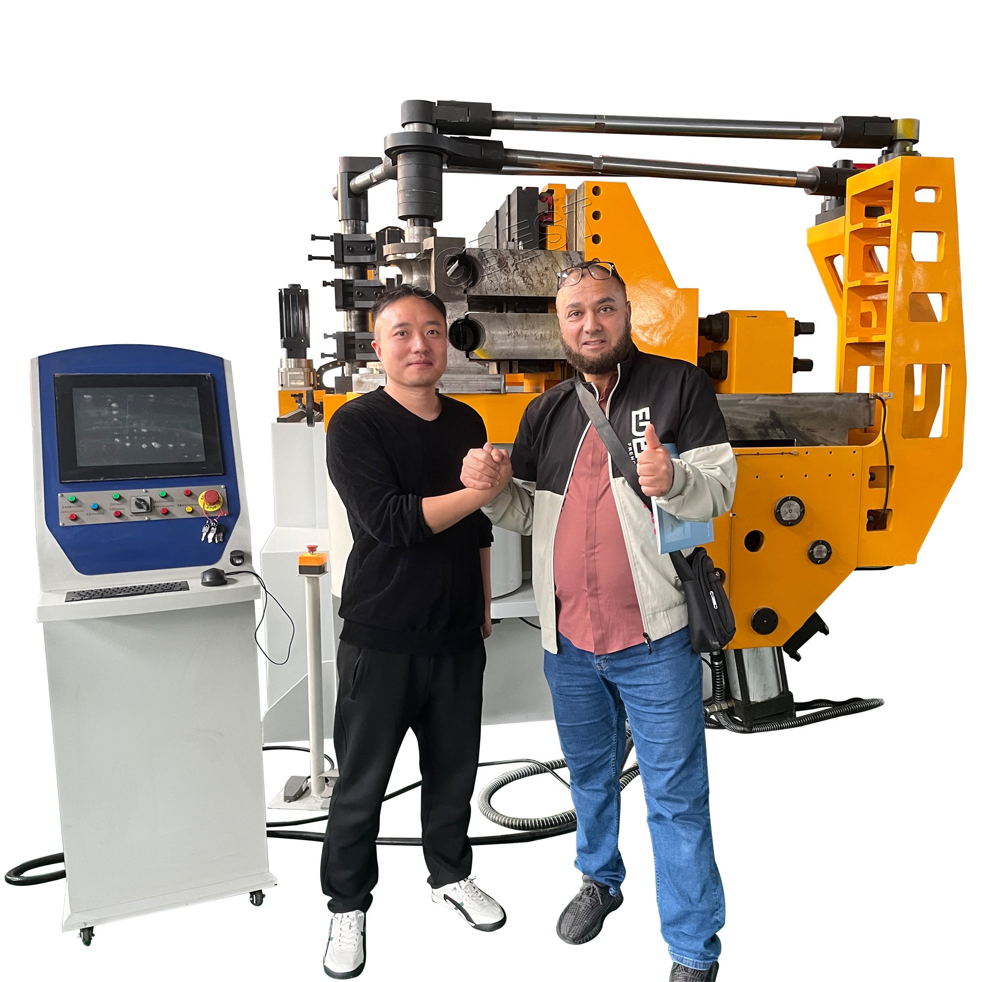Safe and Quick Fully Automatic Pipe Bending Machine 1.5 Inch 2 Inch 3 Inch 5 Axis Multi Stack Push Bending Mandrel Tube Bender