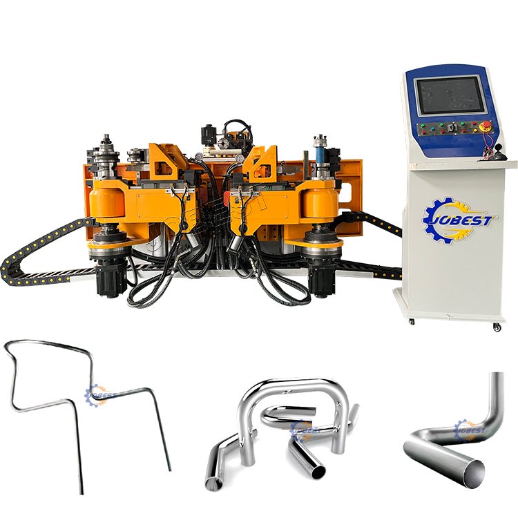 Safe and Quick Fully Automatic Pipe Bending Machine 1.5 Inch 2 Inch 3 Inch 5 Axis Multi Stack Push Bending Mandrel Tube Bender