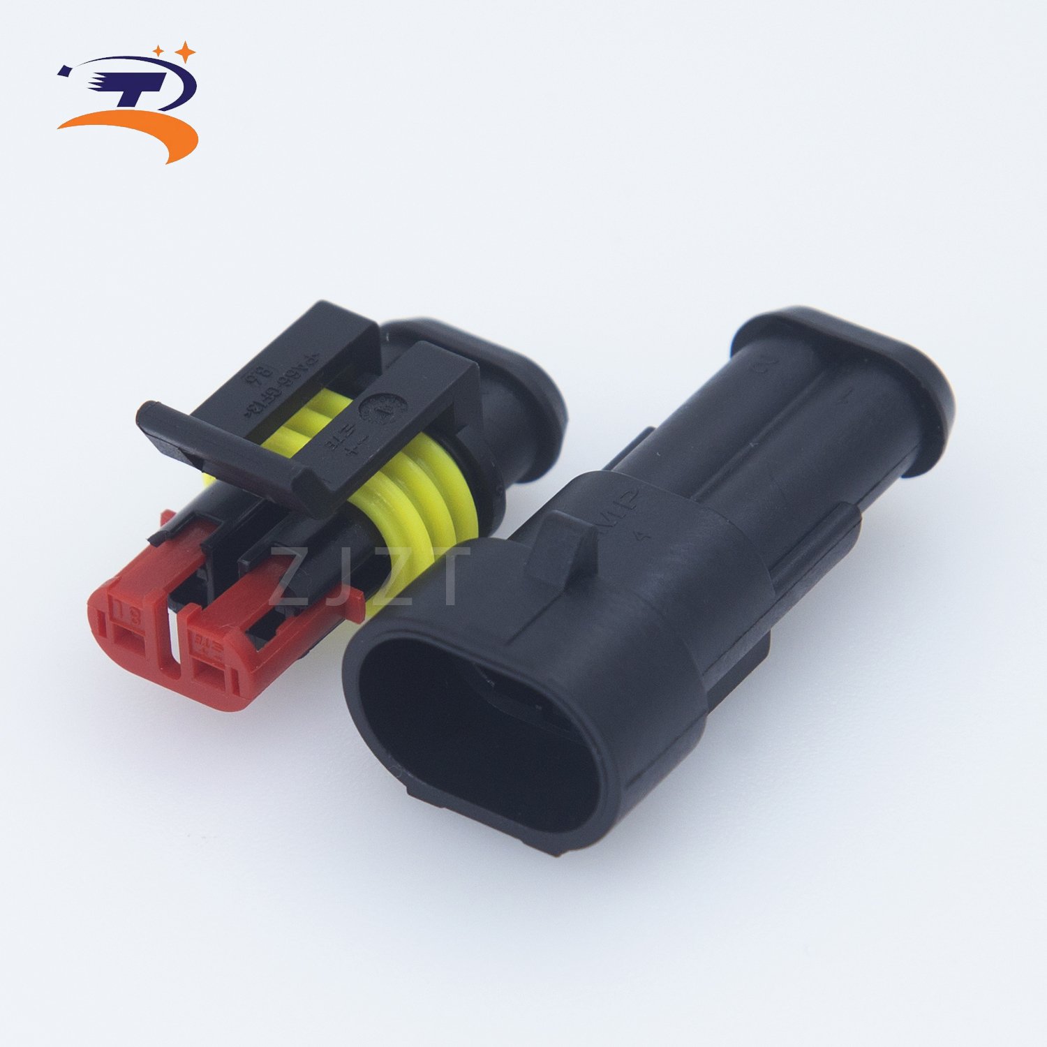 Factory Wholesale Connector AMP Superseal Series 282080-1 AMP Tyco 2-hole Waterproof Connectors for Auto Motor Accessories