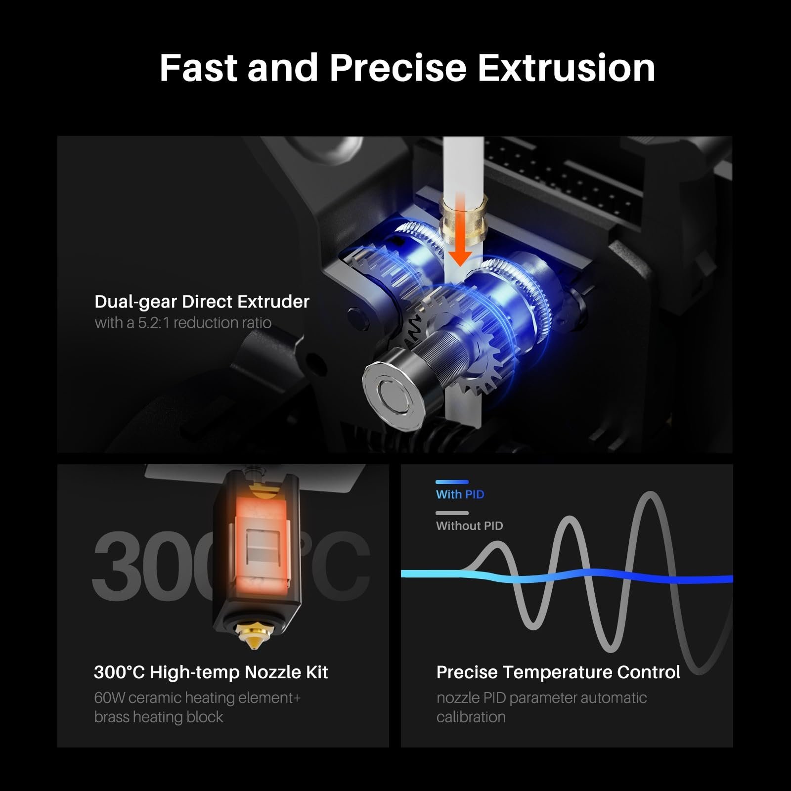 Wholesale Elegoo Neptune 4 Max 3D Printer 500mm/s High Speed FDM Printer with Printing Size up to 16.53x16.53x18.89 Inch