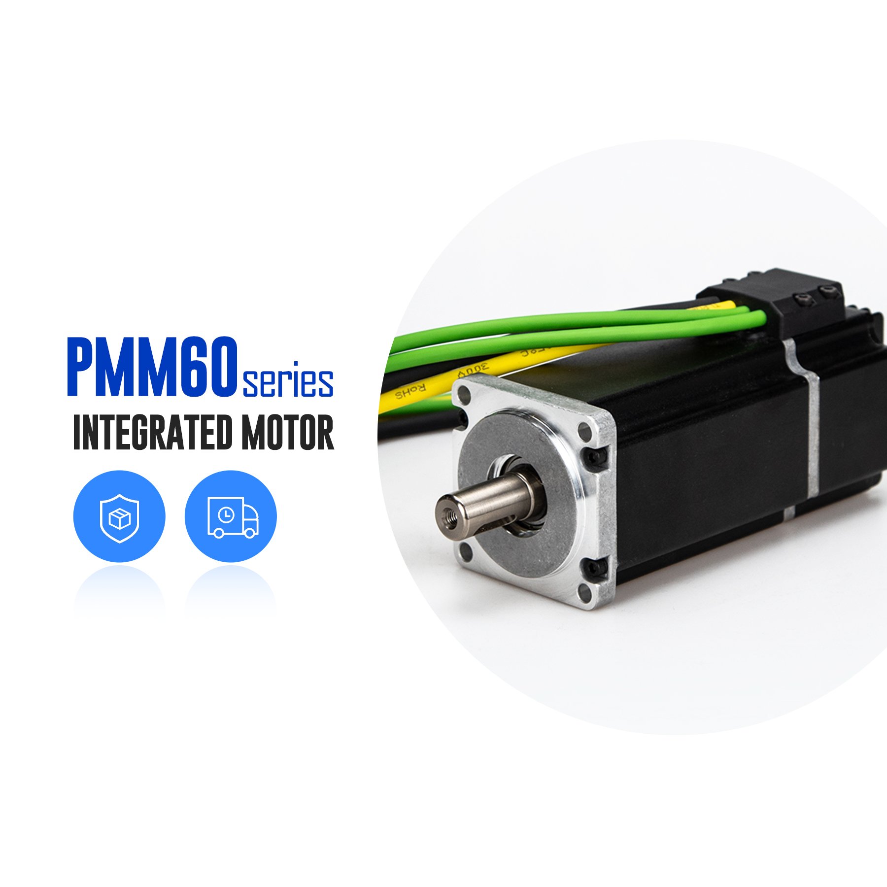 NiMotion CANopen Bus 485 EtherCAT Integrated Servo Motor 200W Low-voltage DC Small Motor With Brake Motor