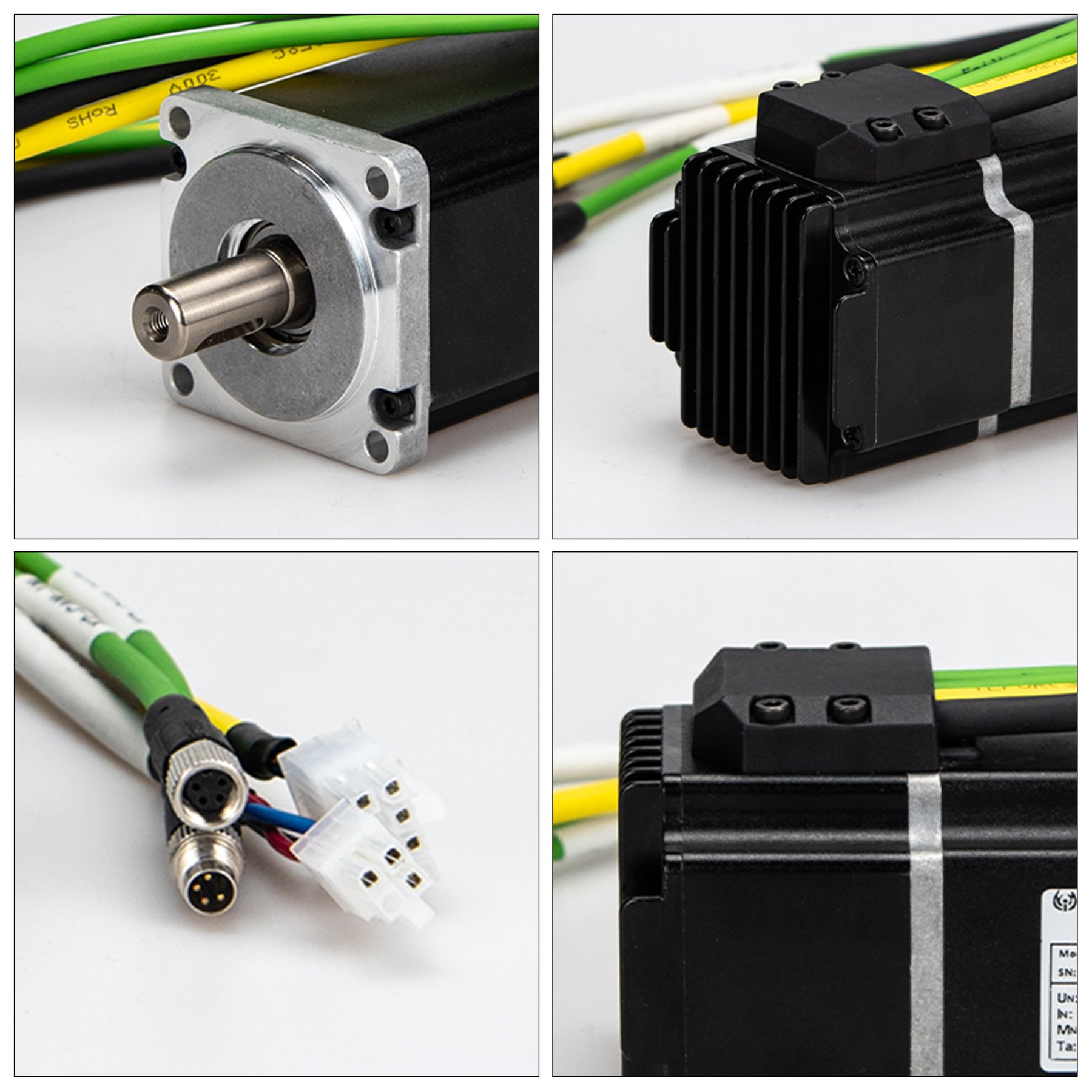 NiMotion CANopen Bus 485 EtherCAT Integrated Servo Motor 200W Low-voltage DC Small Motor With Brake Motor