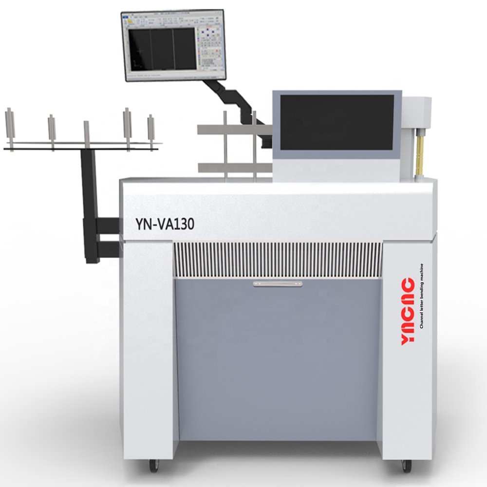 New Auto Bender Machine for Automatic Channel Letter Bending Die Cutting Notching on Aluminum & Bar Includes Rolling Service