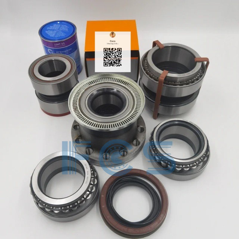 SET1314 Rear Axle Bearing 566425H195 VKBA5423 Wheel Hub Bearing Kit 566425 for DAF VOLV O R ENAULT