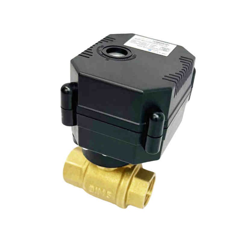12V 24V Electric Motor Driven Ball Valve for Water Leakage Detection and Auto Shut off