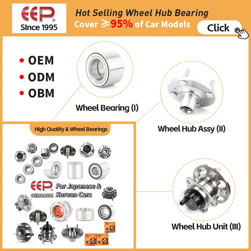 EEP Car Accessories Front Wheel Hub Bearing Unit for Hyundai Verna 2010-2016 51750-1J000