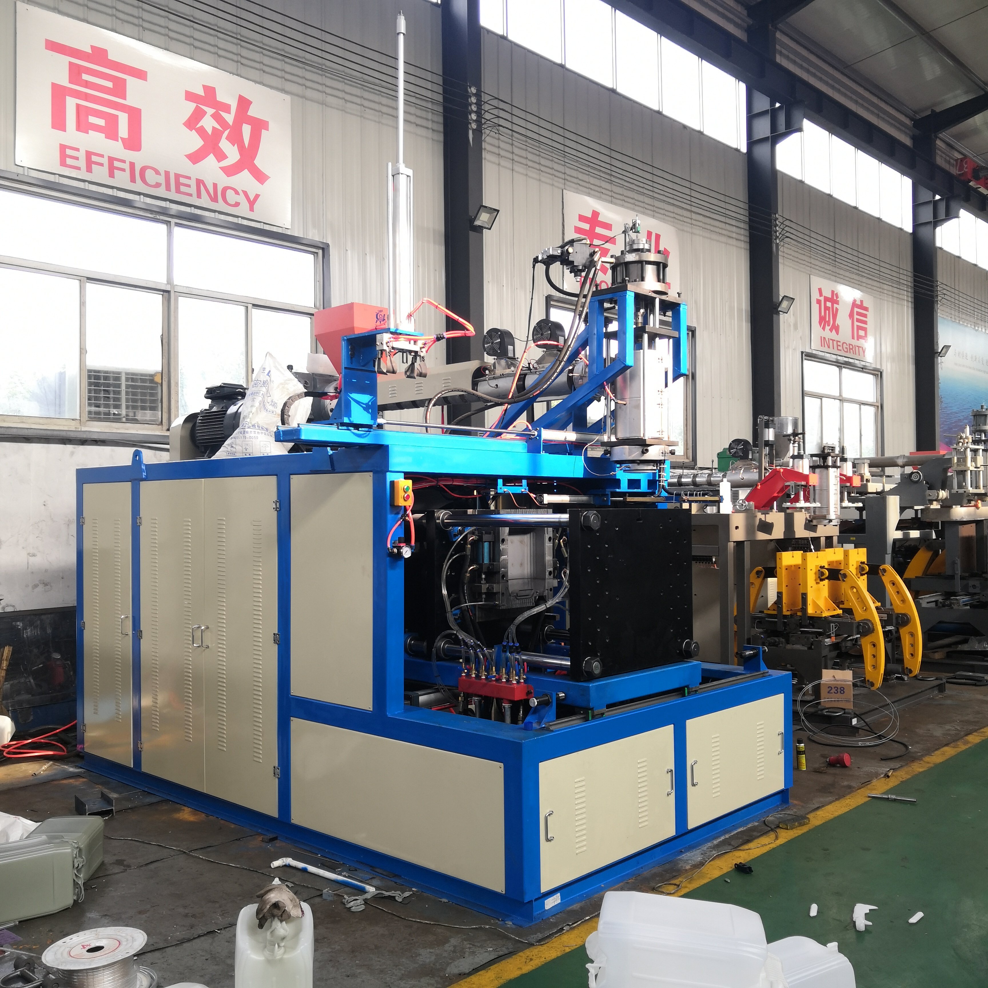 Lubrication Engine Oil Stripe Lubricant Plastic Bottle Making Extrusion Blowing Blow Moulding Machines Price