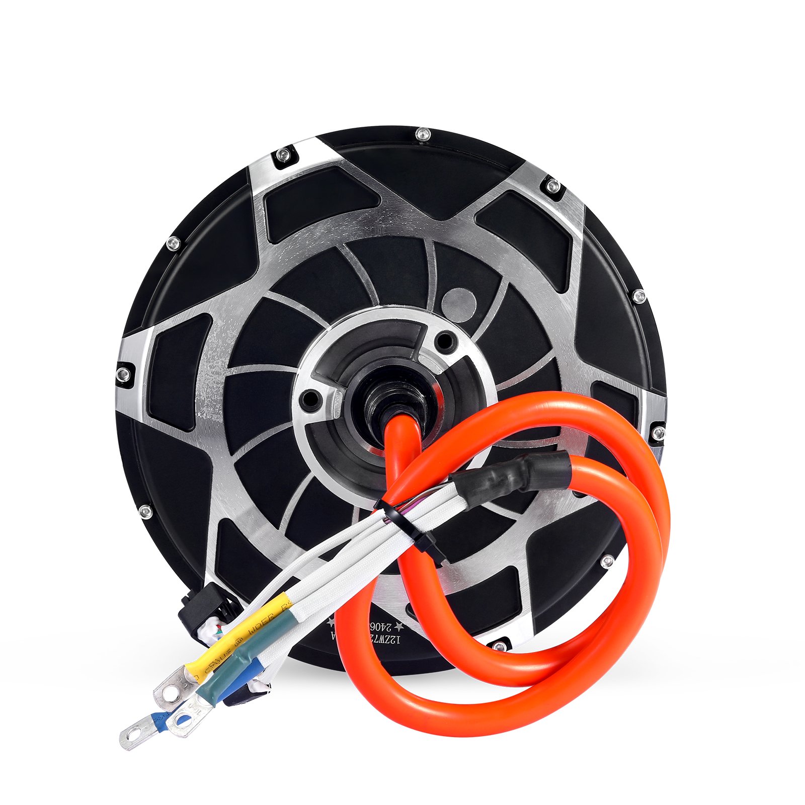 High Quality 12 Inch 3kw 60v-72v Single Side Electric Motorcycle High Power Hub Motor