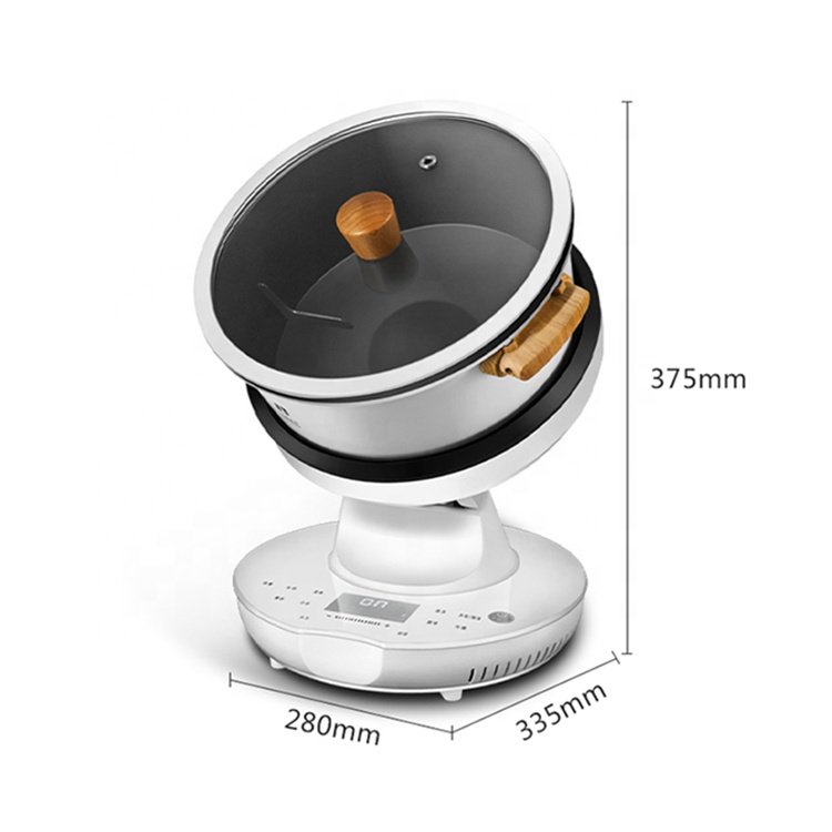 Electric Automatic Wok Cooking Robot Machine Fry Fried Rice Machine Non-Stick Intelligent Robot Cooker