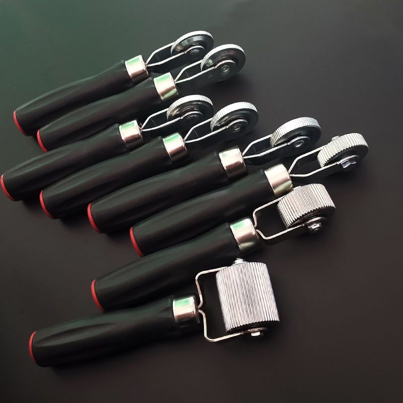 Car Audio Sound Deadening Roller Seam Roller 2-Pack Heat Abatement Mat Noise Roller Sound Insulation Tool for Auto