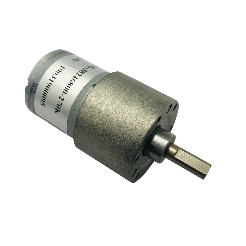 TG38 24V Brushed Gear Motor 37mm Gearbox DC Electric Motor 10Kgf cm Low Speed Good Price Made in China