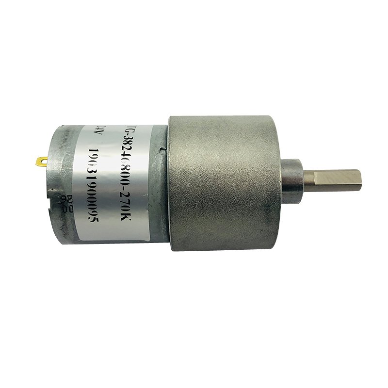 TG38 24V Brushed Gear Motor 37mm Gearbox DC Electric Motor 10Kgf cm Low Speed Good Price Made in China