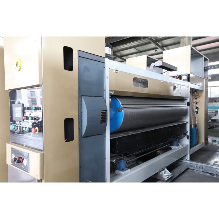 Automatic Flexo Printing Machine Cardboard Box Printer Machine Steel Provided Double Servo Motor Corrugated Machine Auto Splicer