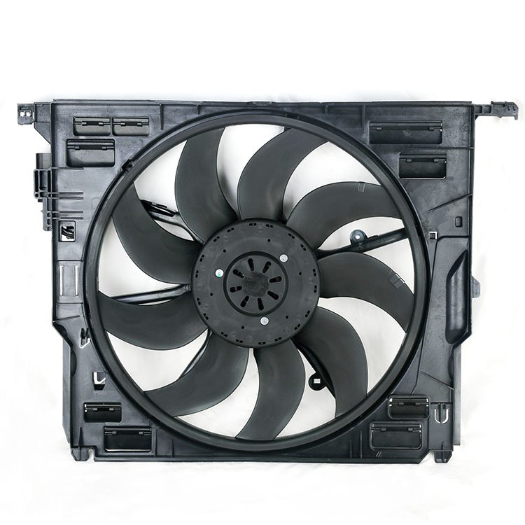 China Auto Parts Motor Solution Air Cooling Car Engine Radiator 17117601909 17424582294 17428509743 Fan 5 Series