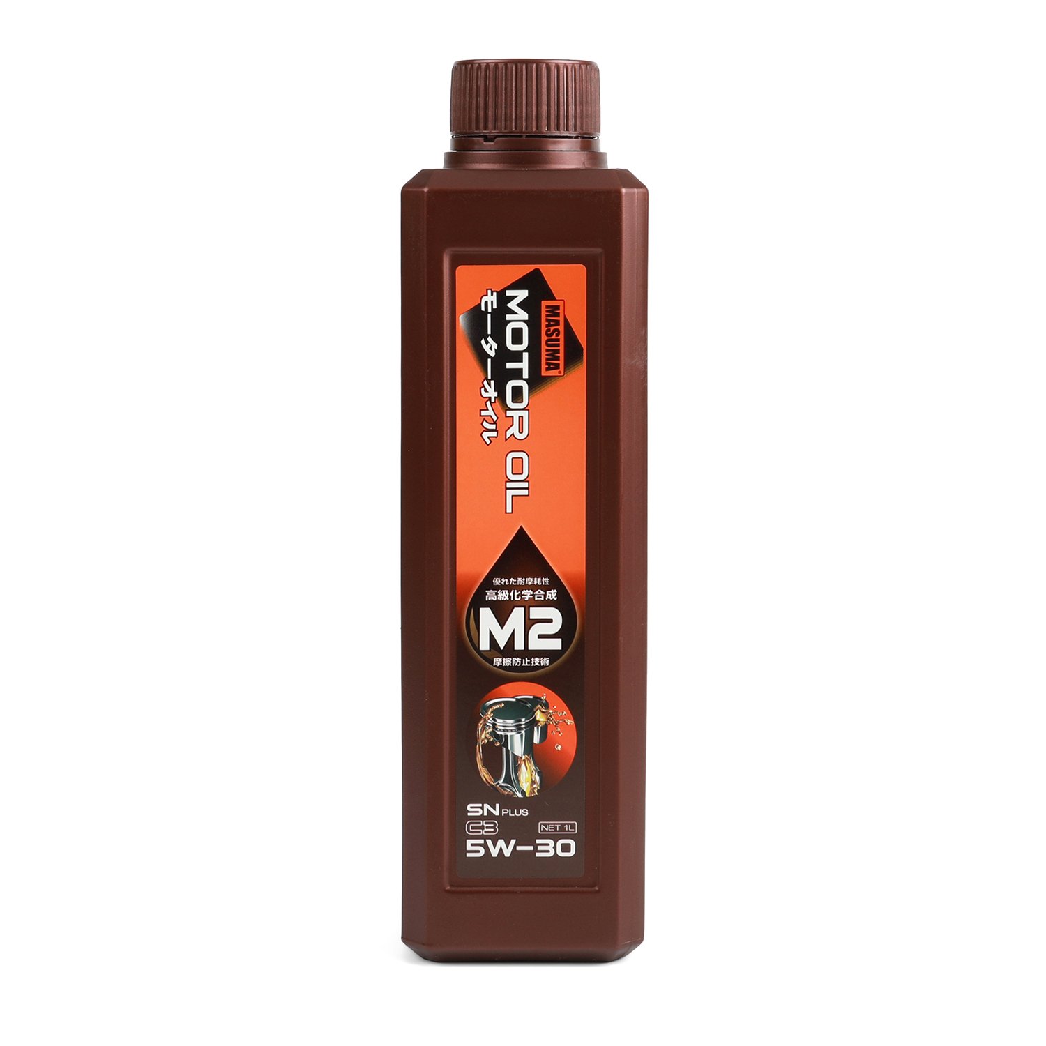 M-2003E MASUMA Japan Brand M2 5W-30 PLUS C3 Full Synthetic Petrol Engine Oil High Quality Lubricants Motor Oil 1L/4L for Car