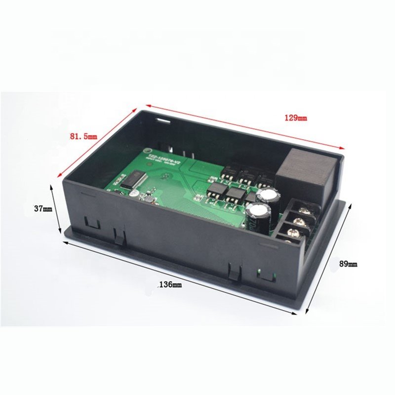 New 40A 12V 24V 48V Brush DC Motor Governor Speed Control Auto Forward Reverse Controller LCD Display