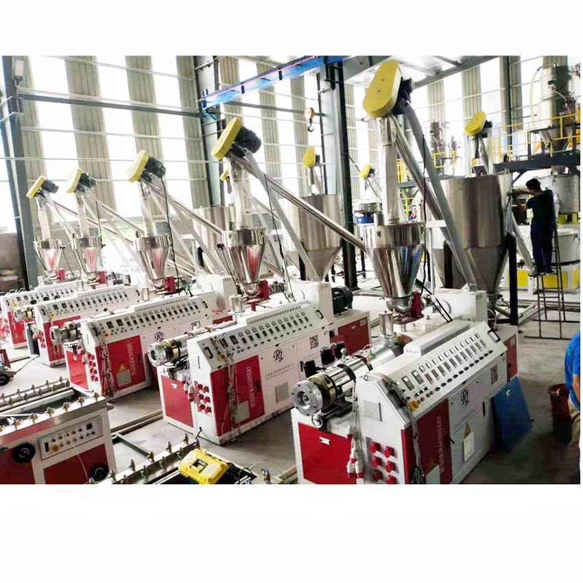 Stone Plastic Composite Artificial Marble Profile Production Line/pvc Artificial Marble Product/artificial Marble Making Machine