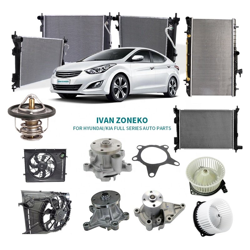 Ivanzoneko Universal Engine Auto Best Price 12V 24V DC AC Electric Radiator Cooling Fan Motor for Hyundai Kia Japanese Car