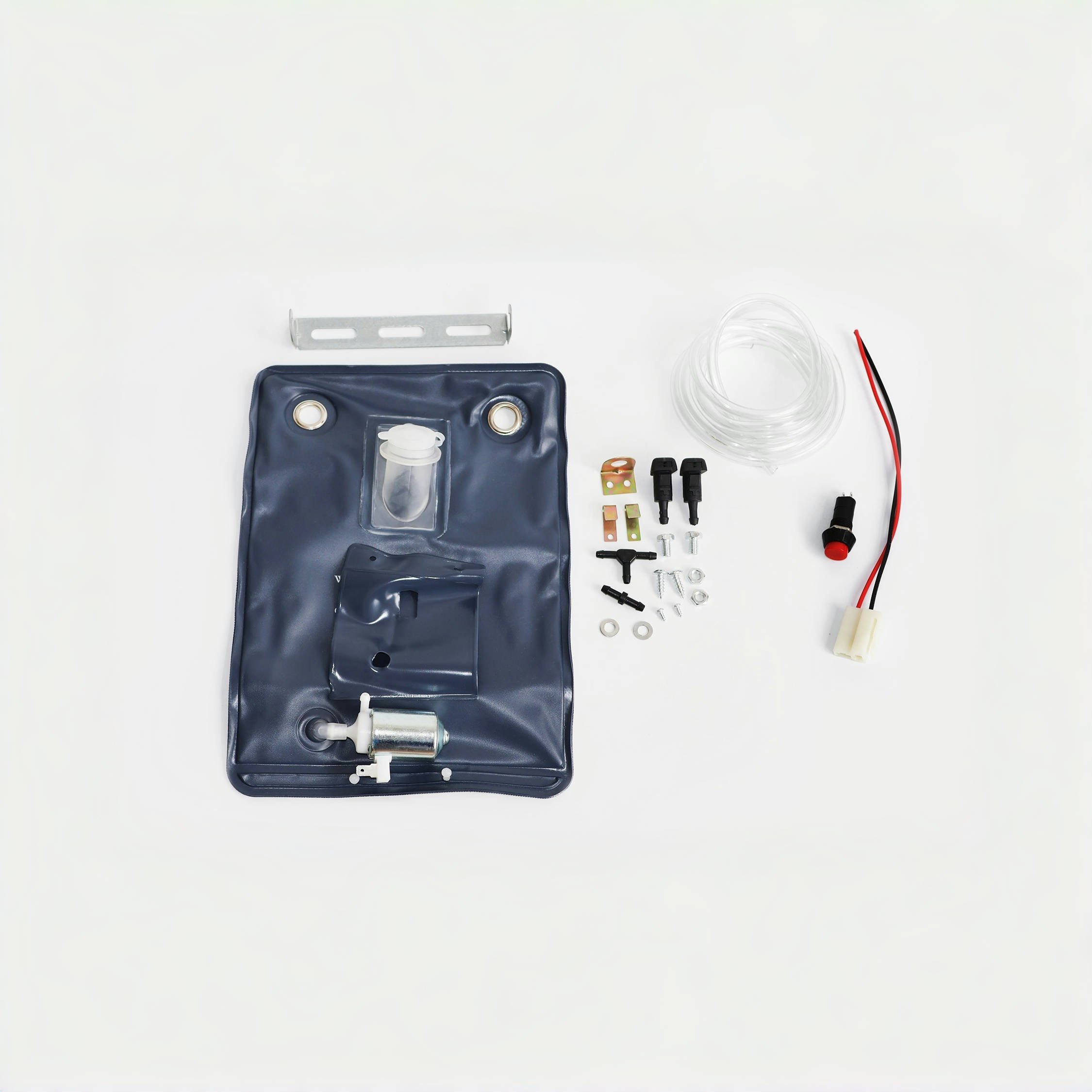 Universal 12V/24V Auto Motor Windscreen Washer Bag Kit with Pump Fit for 38510-634-810
