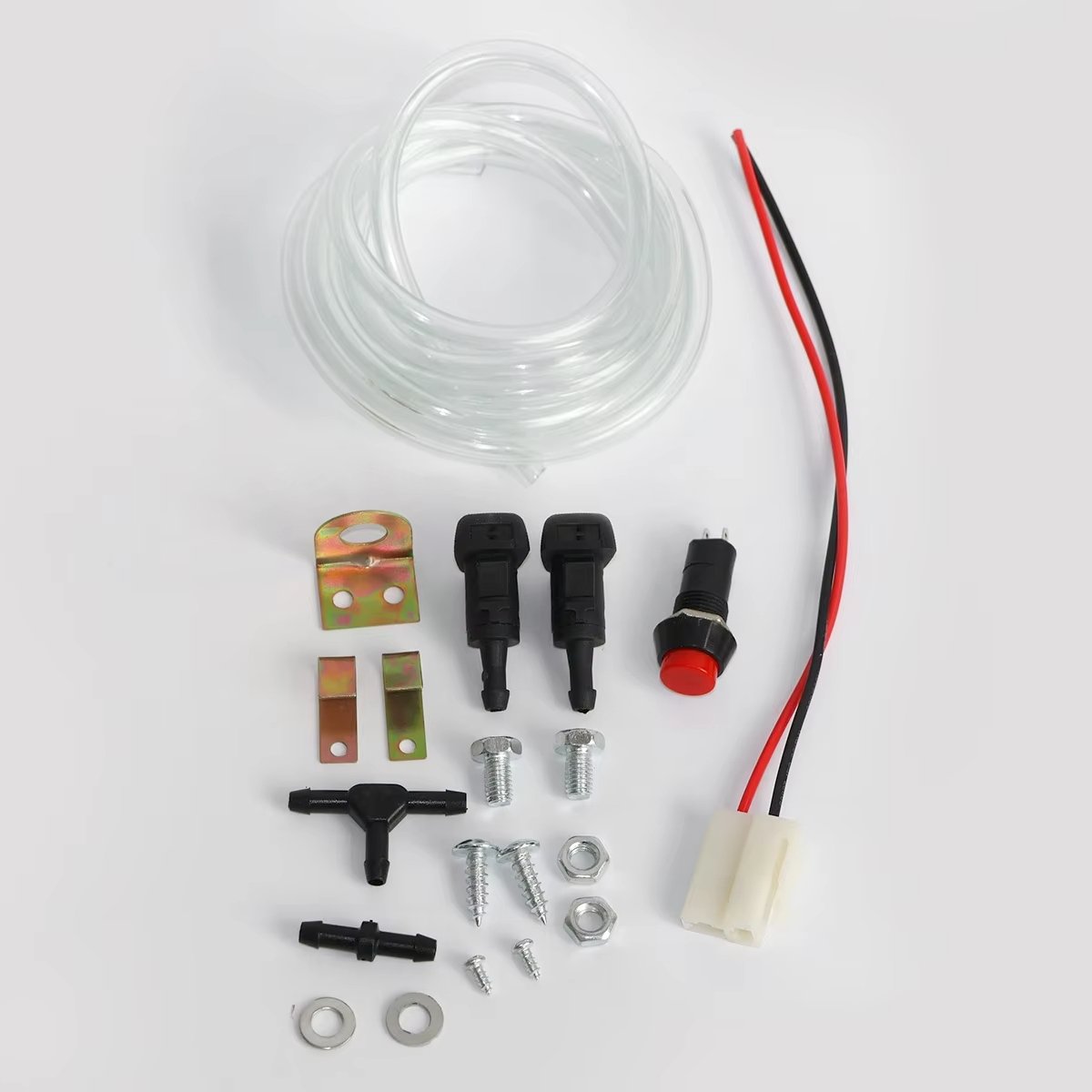 Universal 12V/24V Auto Motor Windscreen Washer Bag Kit with Pump Fit for 38510-634-810