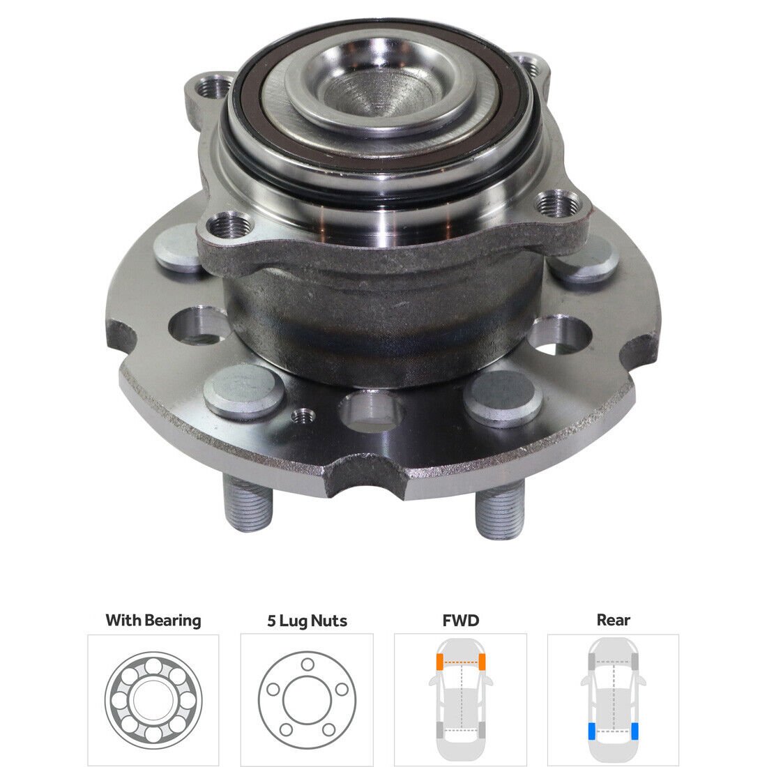 42200-SZB-A01 Source Wheel Hub Unit Shaft Head Bearing Assembly Is Suitable for Front and Rear Wheels