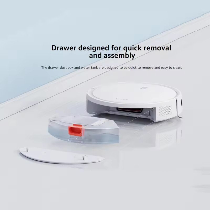 Mijia Robot Vacuum E10 4000Pa Powerful Suction Power 2-in-1 Sweep Mop Auto Recharge With Smart Water Tank WiFi