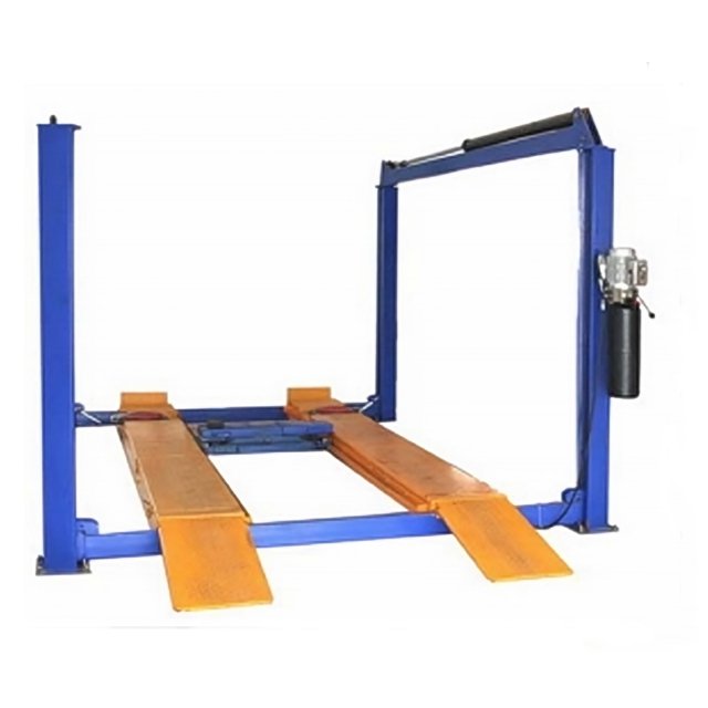 4000kg Hydraulic Four Post Car Lift for Sale / 4 Column Auto Lifter / Workshop Use 4 Tons Car Lift