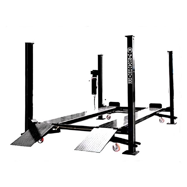 4000kg Hydraulic Four Post Car Lift for Sale / 4 Column Auto Lifter / Workshop Use 4 Tons Car Lift