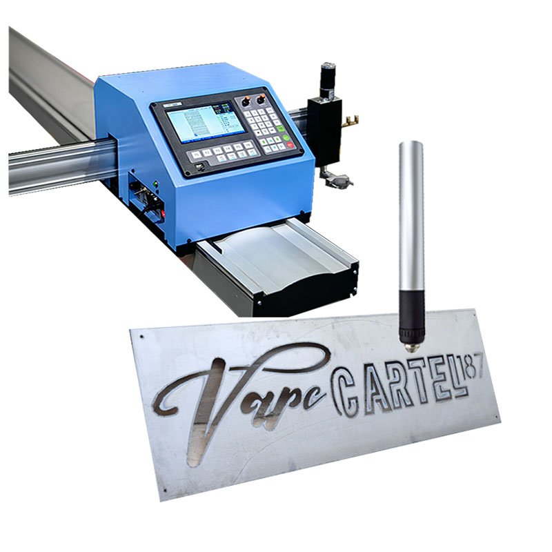 Portable Plasma 1530 1325 CNC Sheet Metal Steel Plasma Power Supply Gas Cutting NO SLAGS Sheet Cutting Machine