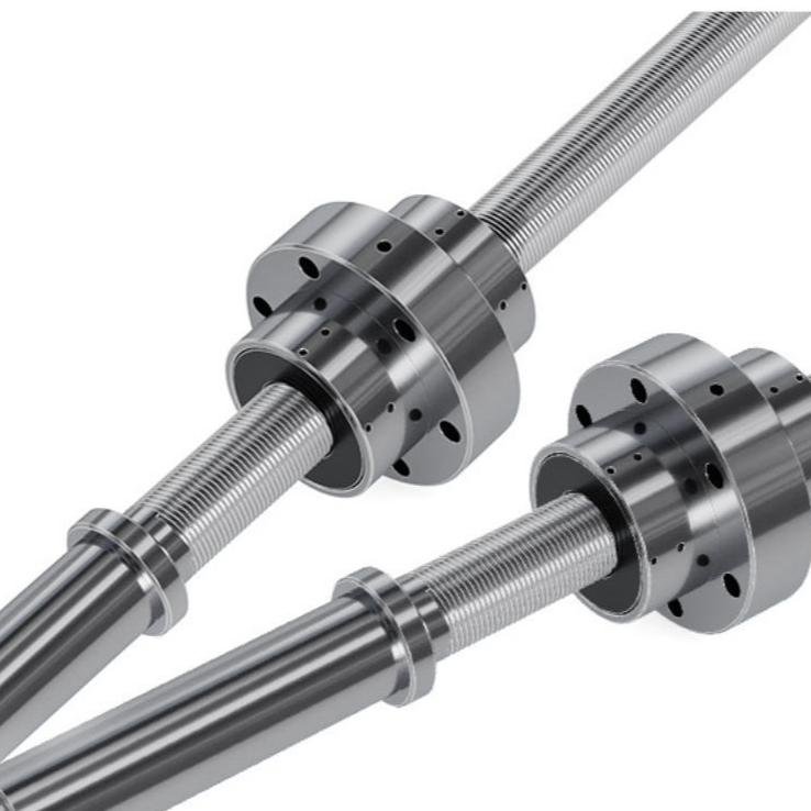 C3 C5 C7 Flange/cylindrical Nut Ball High Load Diameter 20mm 21mm 25mm 30mm 36mm 39mm Ground Rolled Planetary Roller Screw