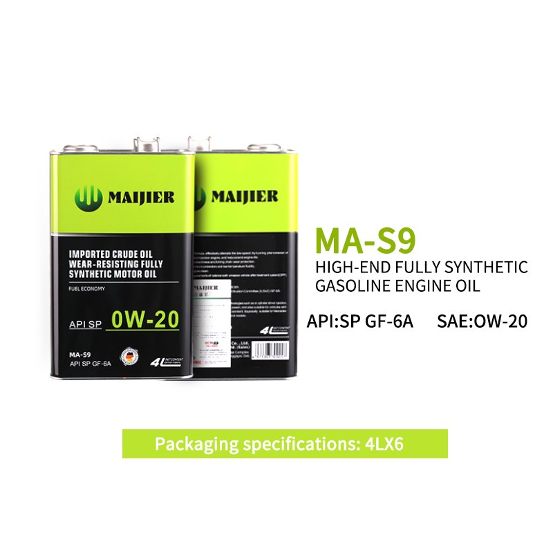 German Factory MAIJIER Synthetic Lubricating Motor Oil SAE 0W20 API SP GF-6A 0W-20 Car Engine Oil and Lubricants