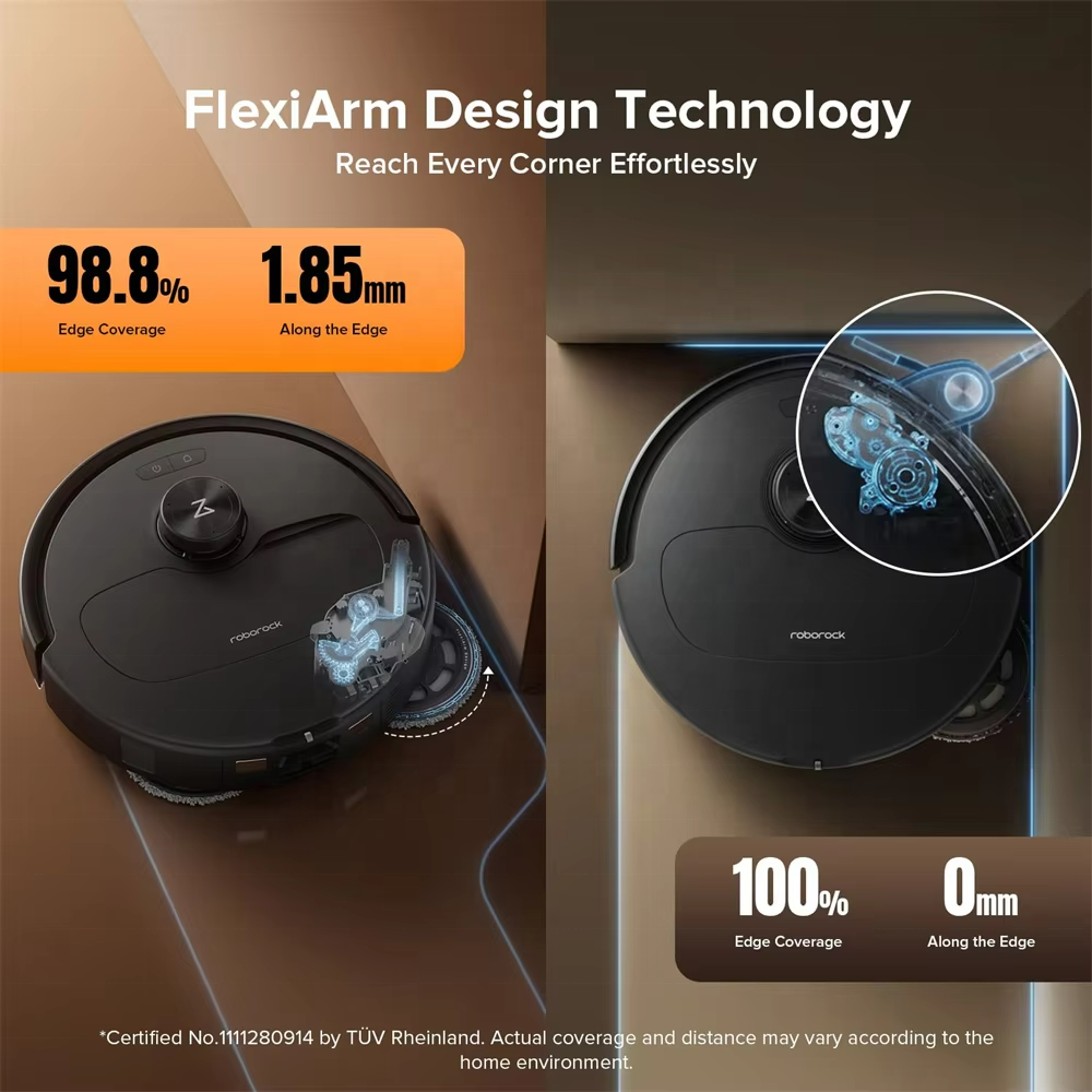 Factory Supply Roborock Qrevo Master Robot Vacuum Aspirador Staubsauger Auto Mop Washing & Drying Self-Emptying Aspirateur Robot