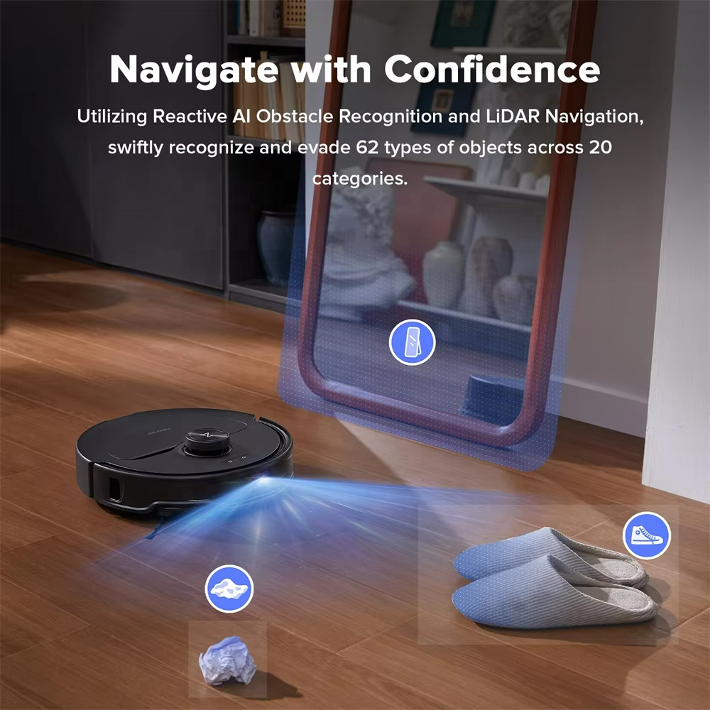 Factory Supply Roborock Qrevo Master Robot Vacuum Aspirador Staubsauger Auto Mop Washing & Drying Self-Emptying Aspirateur Robot