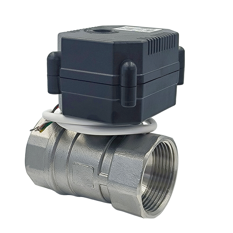 DN8 Dn15 1/2" 20 3/4 Inch 40 50 Stainless Steel 304 12v 24 220v Electric Actuator Motorized Drinking Water on off Ball Valve