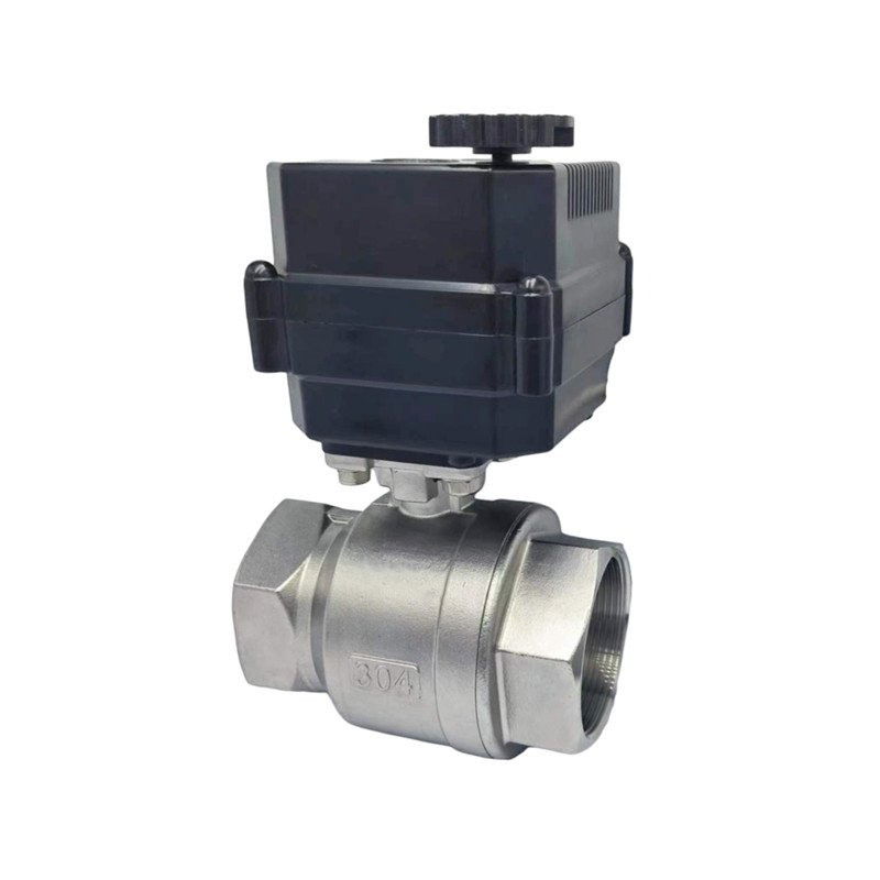 DN8 Dn15 1/2" 20 3/4 Inch 40 50 Stainless Steel 304 12v 24 220v Electric Actuator Motorized Drinking Water on off Ball Valve