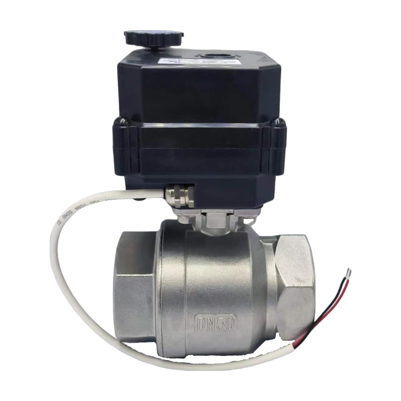 DN8 Dn15 1/2" 20 3/4 Inch 40 50 Stainless Steel 304 12v 24 220v Electric Actuator Motorized Drinking Water on off Ball Valve