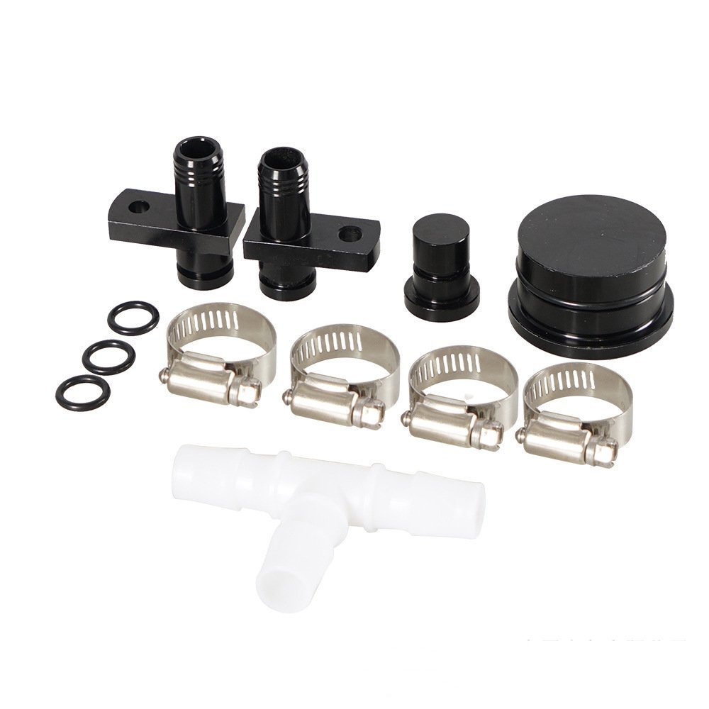 Engine Ventilation Kits for for 2004-2010 Chevrolet 6.6L GMC Duramax Crankcase CCV PCV Engine Kit Without Hose