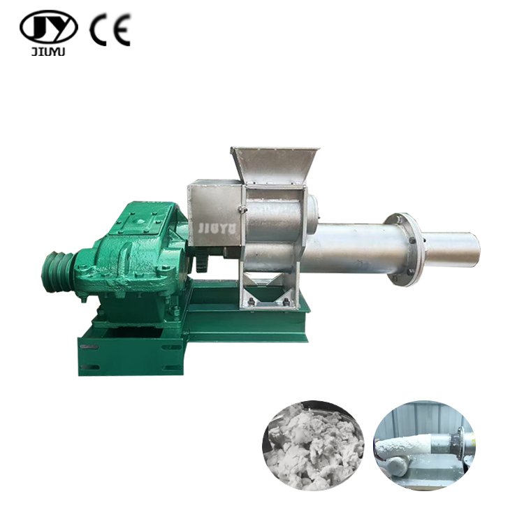 JIUYU 304 Stainless Steel Dough ExtruderCorn Flour Extrusion Equipment Pug Mill 220V/380V
